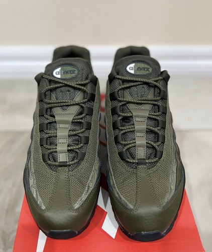 Nike Air Max 95 Cargo Khaki Reflective Green Mens Size US 11.5 Shoes Sneakers ✅ - Picture 9 of 13