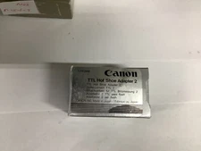 Canon TTL Hot Shoe Adapter 2 With Box And Instructions