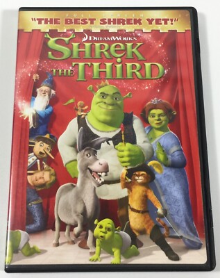 Shrek The Third - Full Screen - DVD Movie - 2007