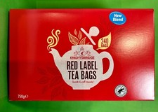 480 Knightsbridge One Cup Red Label Tea Bags Smooth & Well-Rounded 0.03 per strip