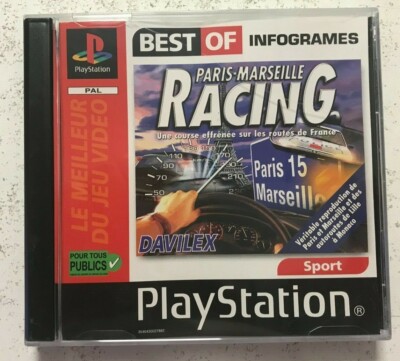 Jeu PS1 Paris Marseille Racing - Version PAL Française Neuve Sous Blister