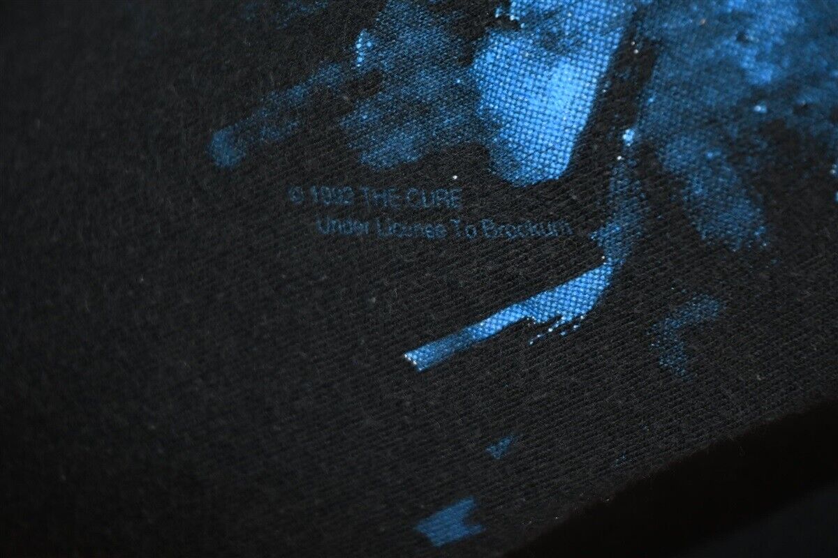 vintage 90s THE CURE ROBERT SMITH WISH CONCERT TO… - image 4