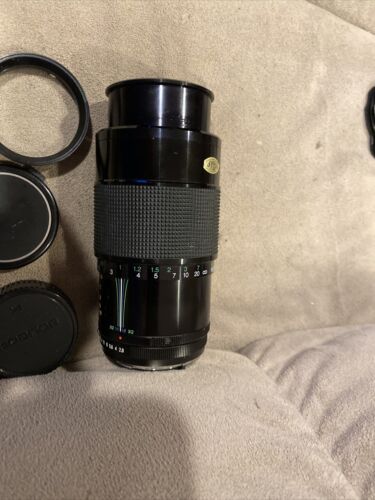 Vivitar 100mm f/2.8 Macro Lens Pentax K PK Mount 1:1 Magnification w/Caps Filter - Picture 3 of 15