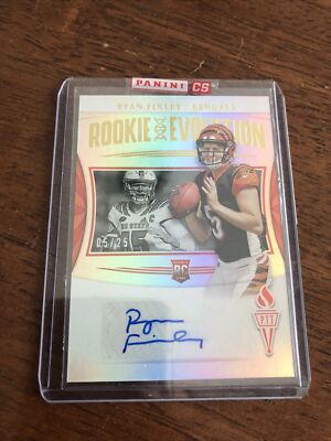 2019 Passing The Torch RYAN FINLEY ROOKIE EVOLUTION AUTO Jersey Number #5/25