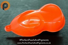 FLUORESCENT ORANGE PIGMENT POWDER 25g DAY GLOW,PAINTS,VARNISH,ART,WAX AND MORE