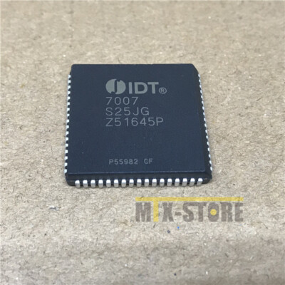 1PCS IDT7007S25J IDT7007S25JG Dual-Port STATIC RAM' 32KX8' 25ns' CMOS' PLCC68