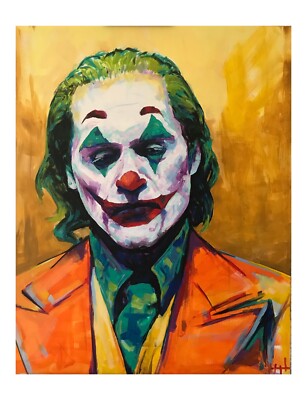 The Joker artwork poster print 18x12 Original art made by Xilberto dc comics