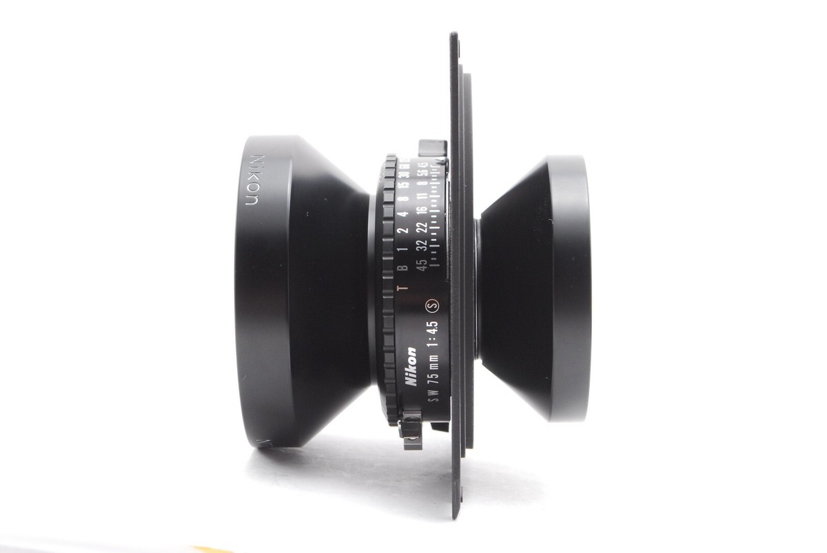MINT+++] Nikon Nikkor SW 75mm f/4.5 S Copal 0 Large Format