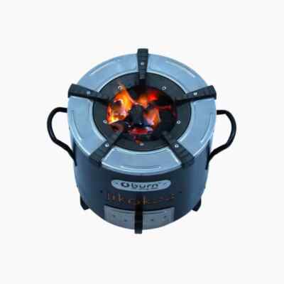 Poêle à Charbon Jikokoa - Réchaud Portable Camping, Cuisson économique - Modèle Fusée / Chulha Africaine