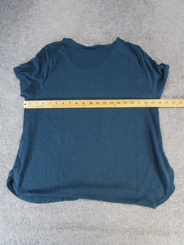 Athleta Shirt Womens Xl Blue - Picture 5 of 8