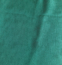 Tablecloth, Solid Woven Design, Polyester Blend, Washable, 101 x 58 in, Green