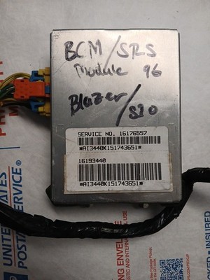 S10/Blazer 95-97 SRS Bag Control Module  16193440