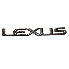 Lexus Rear Trunk Lid Chrome Letter Emblem Badge 3d Nameplate 7.5