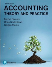 Image of Accounting: Theory and Practice by Michel Glautier (English) Paperback Book