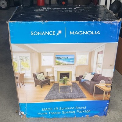 NEW Sonance MAG5.1R 5.1 In-Ceiling Home Theater Speaker System 93226 (White)