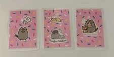 Pusheen Cat Bookmarks Set Of 3 Laminated Handmade Rainbow Sprinkles Small Fun