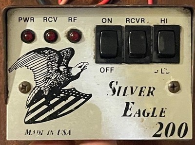 Silver Eagle 200 Linear Amplifier Vintage Rare - Made in USA - UNTESTED