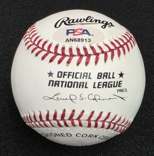 PHIL NIEKRO Signed Official MLB Baseball-HALL OF FAME-ATLANTA BRAVES-PSA - Picture 2 of 7