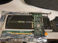Nvidia Quadro 4000 2GB GDDR5 PCIE 2.0 x16 DVI 2 DisplayPort P1031  VA2400 Raid