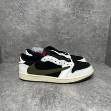 Travis Scott x Air Jordan 1 Low Olive Green - Men