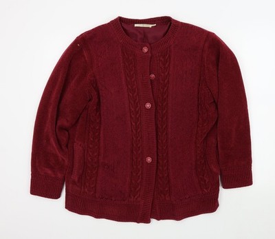 Rote Damenjacke UK Größe M Reflect Collection