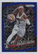 2025 Panini Prizm WNBA Blue Velocity Prizm Jordin Canada #120 3n1