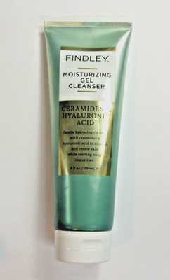 Findley Moisturizing Gel Cleanser Ceramides & Hyaluronic Acid 8 fl oz New