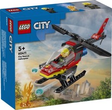 LEGO City 60411 Elicottero dei pompieri