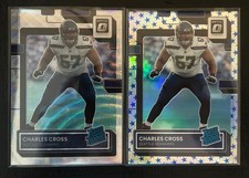 2022 Donruss Optic - Charles Cross - Rated Rookie - Wave /300 - Stars Emoji 🌊✨
