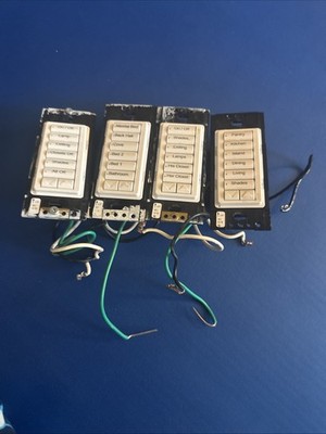 Lutron RRD-W6BRL-WH 6-Button Keypad with Raise Lower RadioRA2     P1