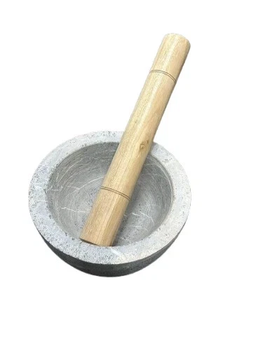 EXTRA Large Stone Pestle and Mortar Set Spice Herb Crusher Grinder 23cm x 13cm
Opens in a new window