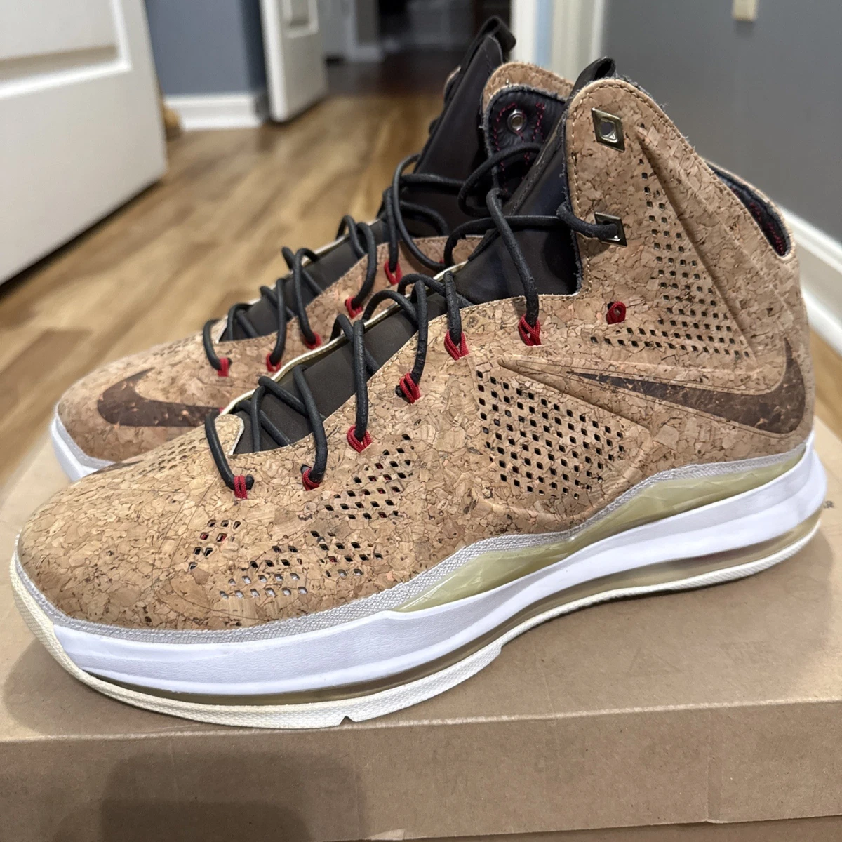 Nike LeBron 10 EXT QS Cork | eBay