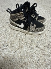 Nike Jordan 1 Mid Cheetah TD Talla 8C Niños pequeños 8 C AIR