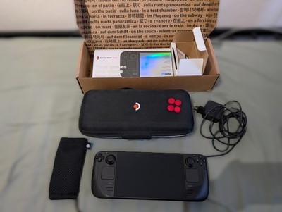 Valve Steam Deck OLED 1 TB Handheld-System OLED-Display Schwarz