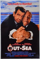 OUT TO SEA (1997) Original One Sheet Movie Poster - Jack Lemmon, Walter Matthau