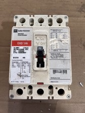 Cutler-Hammer EHD3030, 3 Poles 480Vac 250VDC 30 Amps 50/60Hz Circuit Breaker