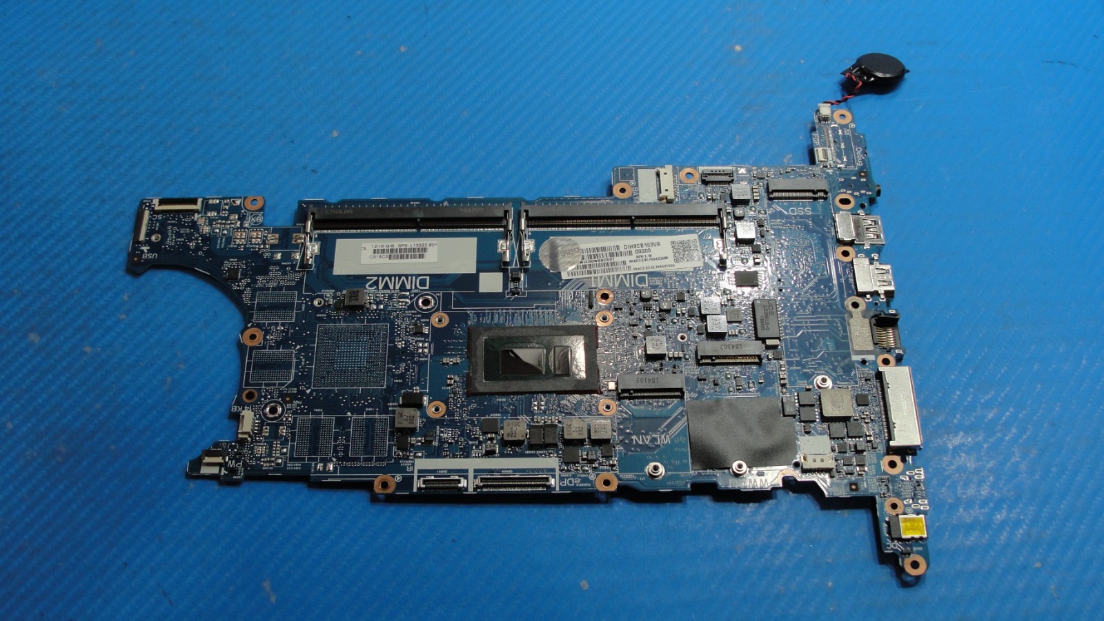 HP EliteBook 14” 840 G5 Intel i7-8650U Motherboard L15522-601 6050A3079801 AS IS