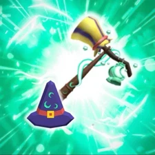 Flee the facility hammer set- LUNAR WITCH BROOM SET