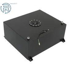 20 Gallon Universal Aluminum Race Drift Fuel Cell Cap Tank Level Sender Black