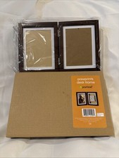 Pet Paw Print Photo Frame With Clay Imprint Kit - Pawprint Making Kit