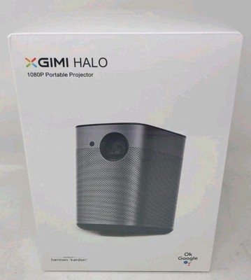 XGIMI Halo WK03A 1080p FHD 800 Lumen Portable Projector. New