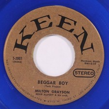 MILTON GRAYSON: beggar boy / as long as life goes on KEEN 7