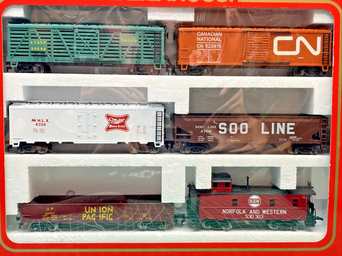 Rivarossi 6991 Juego de Coche de Carga Tolva Frigorífico Caja Caboose Góndola Nuevo en Caja Raro | Zustand: New