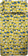Minions, Set Lenzuolo Singolo Cameretta, Una Piazza, Completo Letto, Lenzuolo So