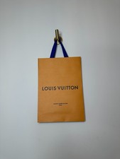 LOUIS VUITTON 14  x 9.75  X 4.3  Authentic Paper Gift/Shopping Bag Small Orange