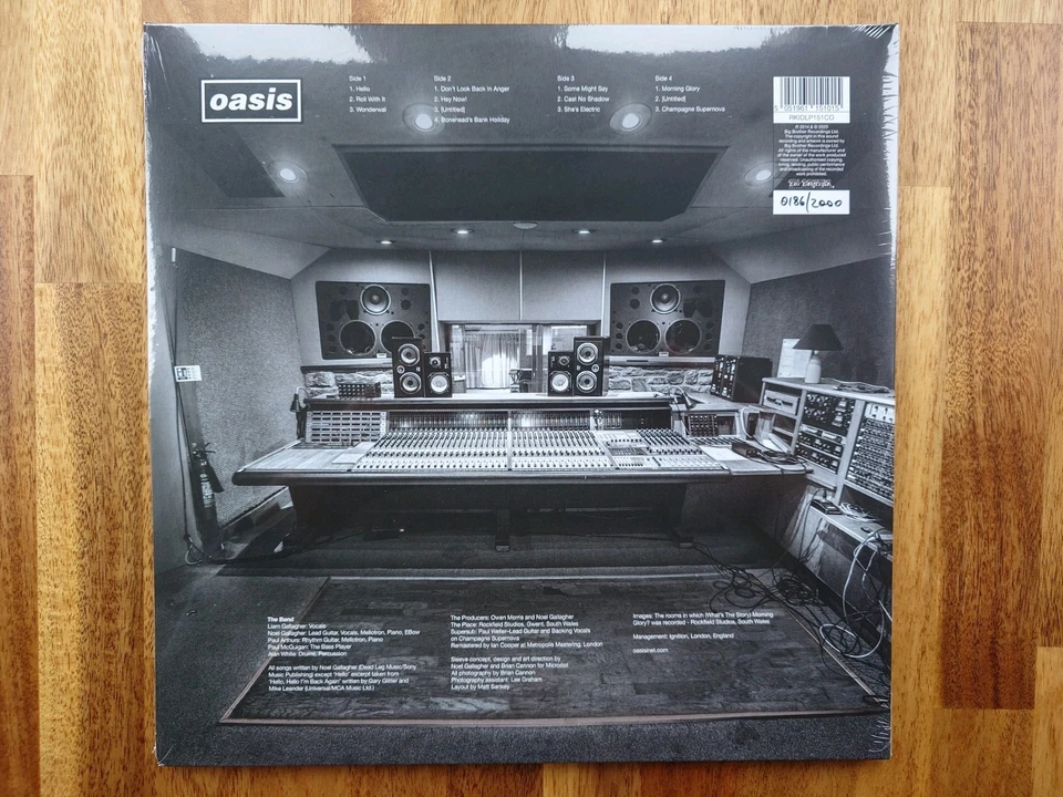 Oasis - What’s The Story Morning Glory LIMITED EDITION PEARL VINYL 2LP NEW! - Image 2 of 4