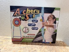 2 Pack Bow and Arrow Set for Kids, Light Up Archery Set with 14 Suction Cup A...