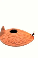 Biblical Replica HERODIAN OIL LAMP from Israel