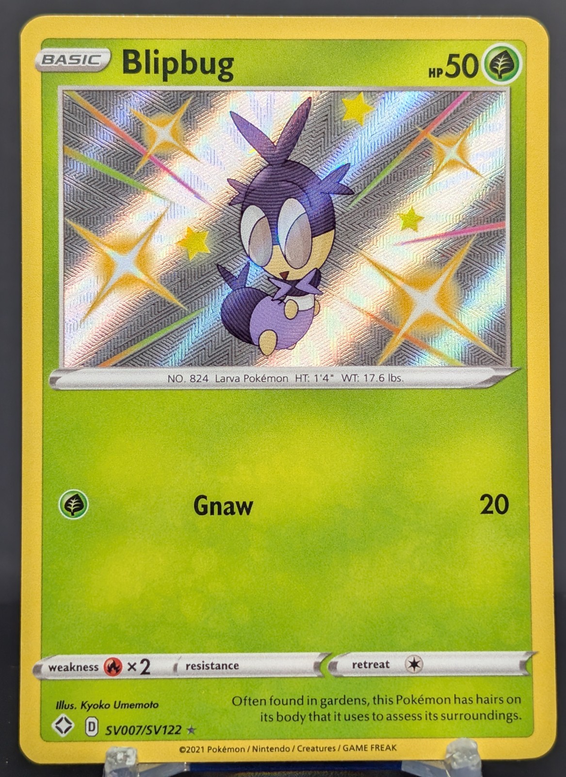 Pokemon Blipbug #SV007/SV122 English Shining Fates Shiny Rare