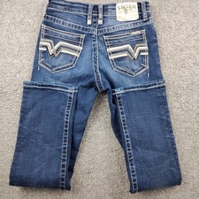 BKE Salvage Supply Company reckless straight Jeans Youth 12R SLVG 54-46